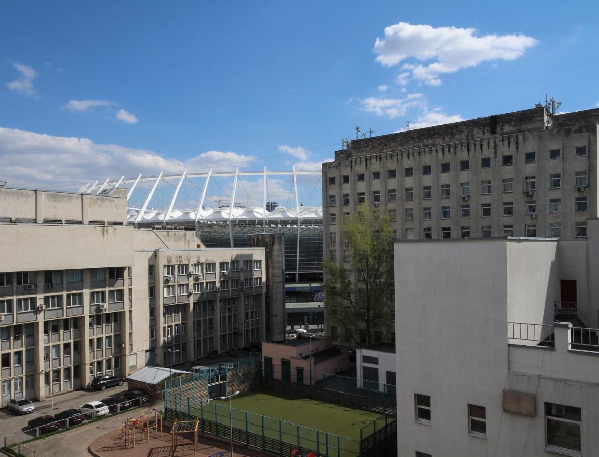 Central Apartments Palats Sportu Area Київ Екстер'єр фото