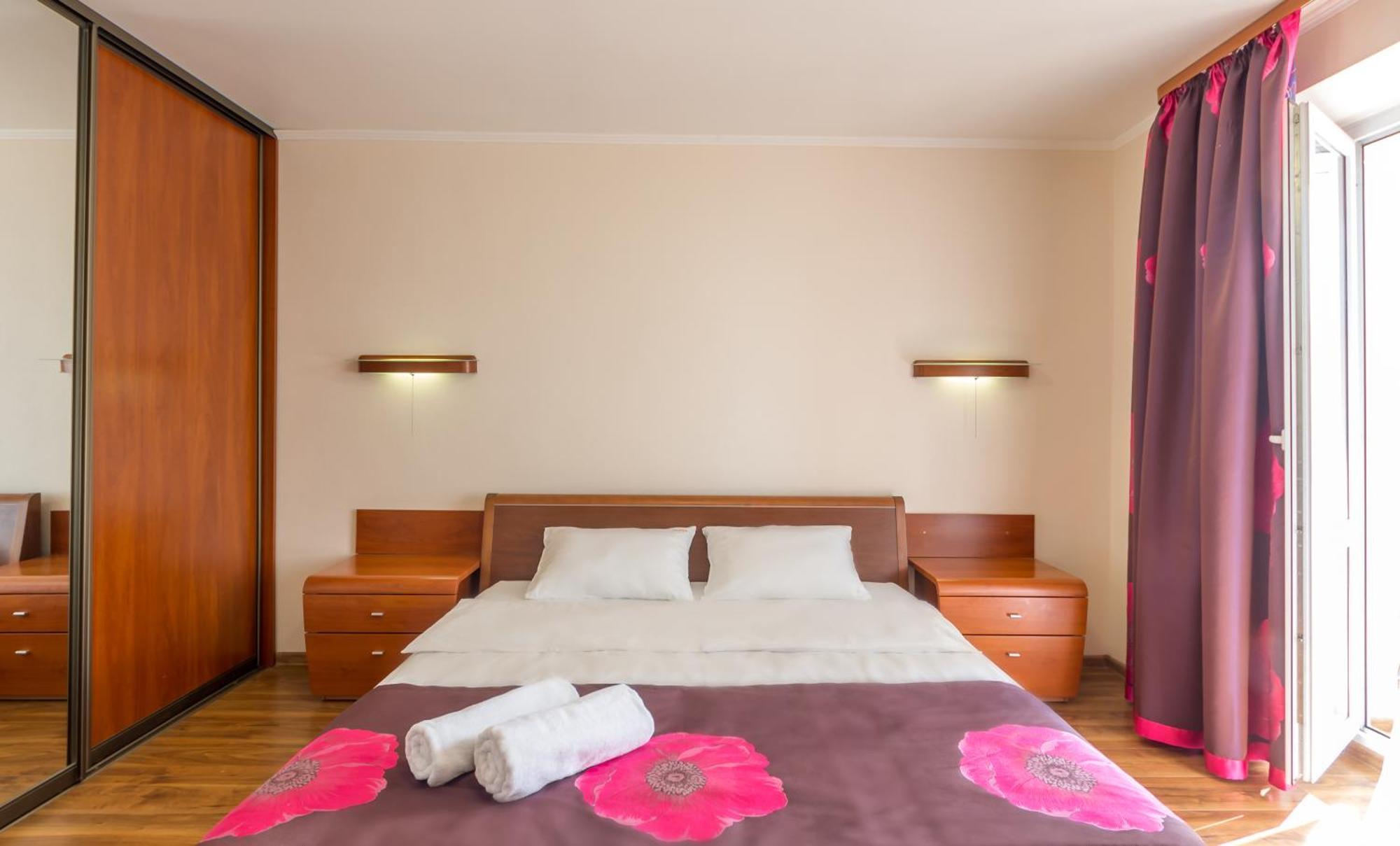 Central Apartments Palats Sportu Area Київ Номер фото